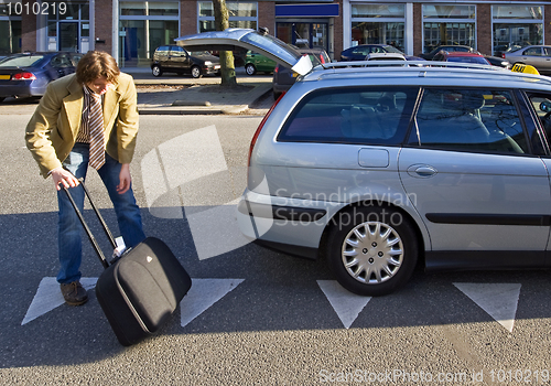 Image of loading luggage