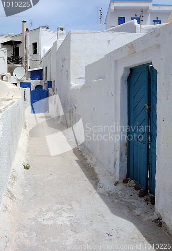 Image of Narrow Street in Pyrgos Village