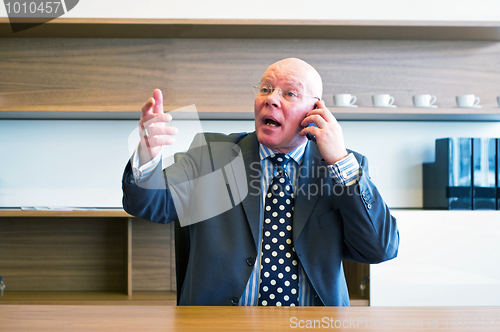 Image of Intense phone call