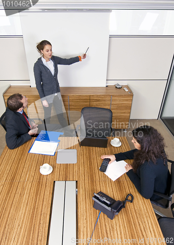 Image of Meeting room presentation