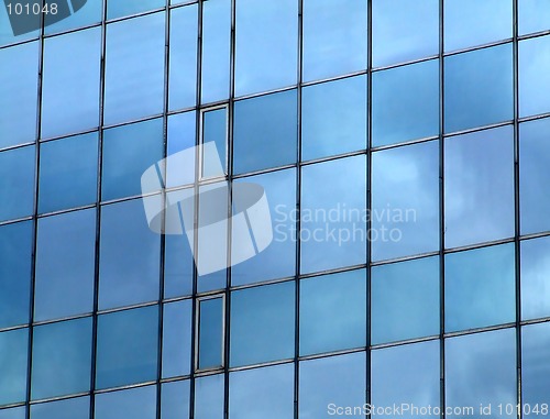 Image of Reflection on a building