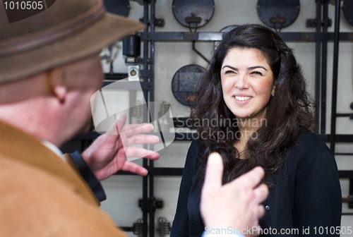 Image of Meeting an older friend