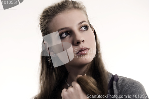 Image of Portrait of a young girl    