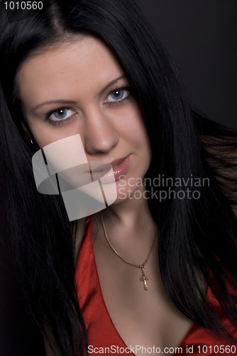 Image of Portrait of a young girl    