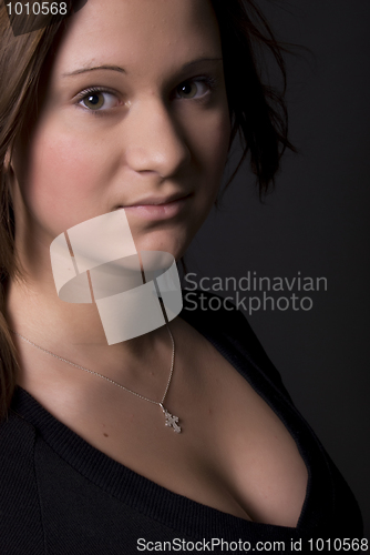 Image of  Portrait of a young girl    