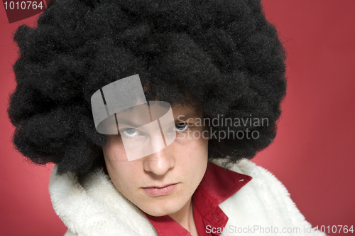 Image of Staring Extravagant looking man