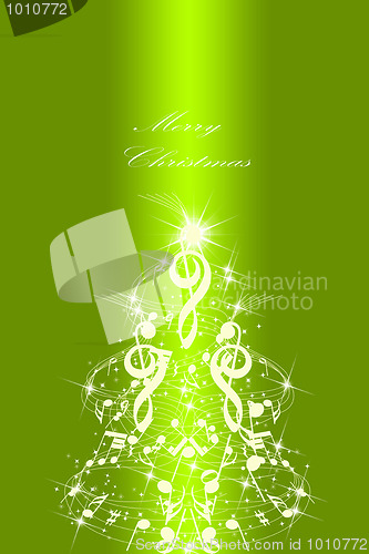 Image of Abstract Christmas card