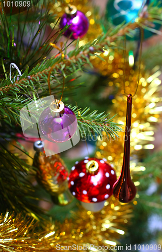Image of Christmas decorations