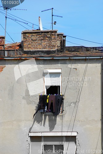 Image of Drying laundry