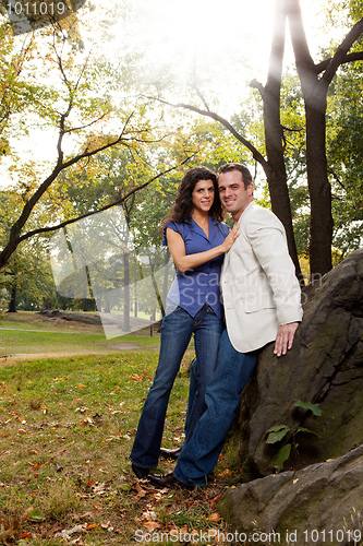 Image of Happy Park Couple