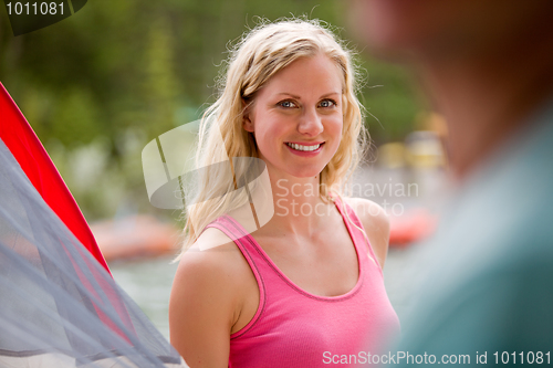 Image of Outdoor Portrait Woman