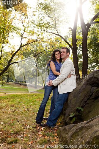 Image of Happy Park Couple