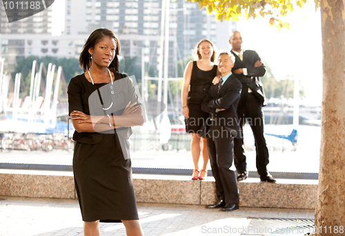 Image of Business Team Woman