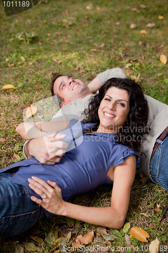 Image of Happy Park Couple