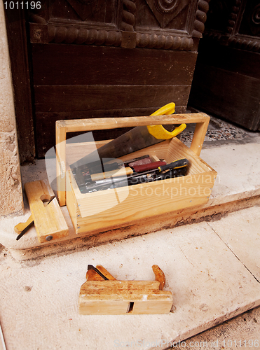 Image of Old Wood Working Tools