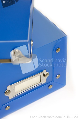 Image of Blue Plastic Box