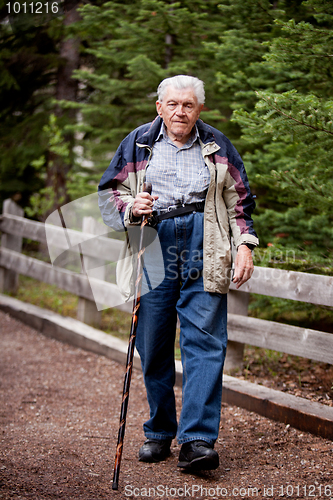 Image of Elderly man Walking