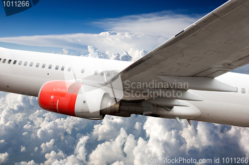 Image of Airplane in Flight