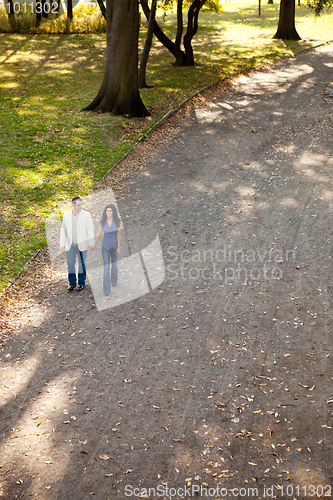 Image of Couple Park Walk