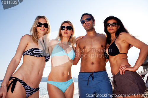 Image of Beach Friends Portrait