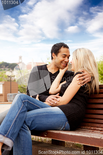 Image of Happy French Couple