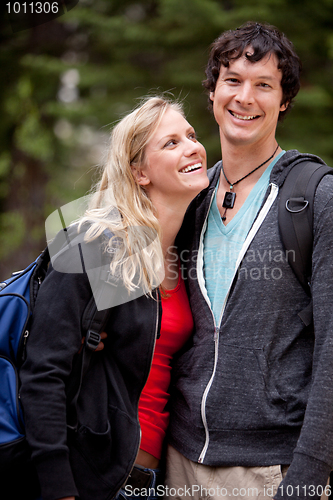 Image of Man Woman Hike