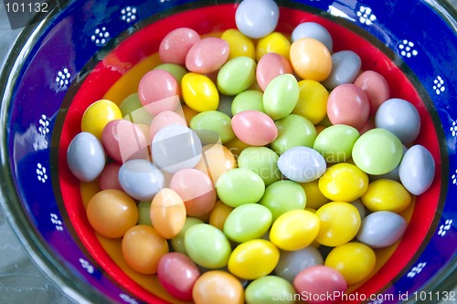Image of Close up on a Bowl of Candy