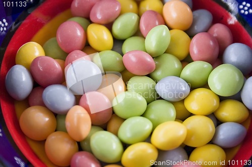 Image of Close up on a Bowl of Candy