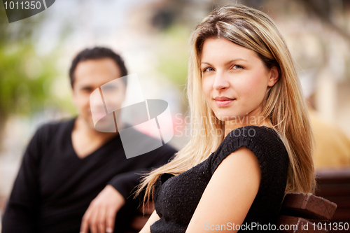 Image of Happy French Woman