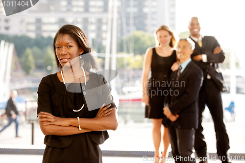 Image of Group of Four Business People