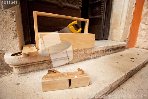 Image of Old Wood Working Tools