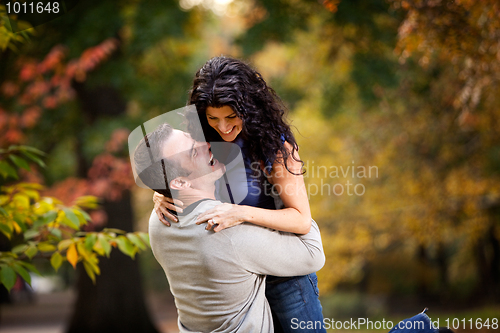 Image of Excited Man and Woman