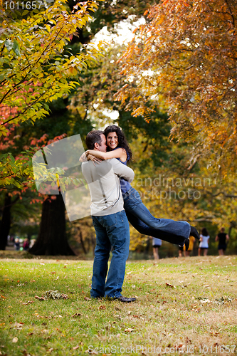 Image of Man Woman Hug