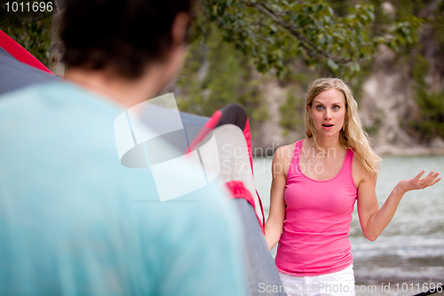 Image of Tent Set Up Argument