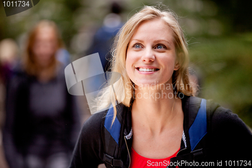 Image of Woman Portrait Outdoors