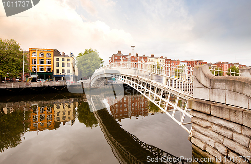 Image of Hapenny Bridge, Dublin Ireland