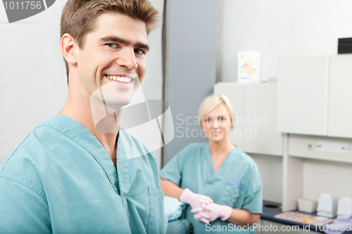 Image of Happy Dentist Portrait
