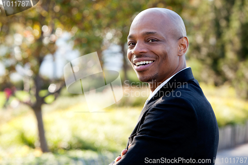 Image of Mid Adult African American Businessman