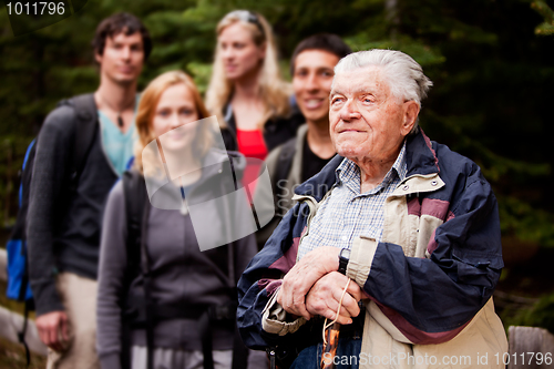 Image of Elderly Man Tour Guide