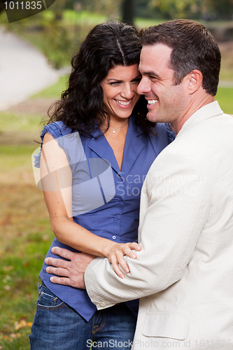 Image of Couple Laugh