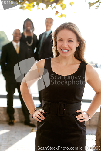 Image of Pretty Blond Business Woman