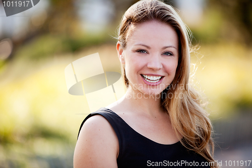 Image of Happy Business Woman