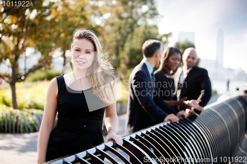 Image of Beautiful Business Woman