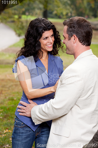 Image of Couple Laugh