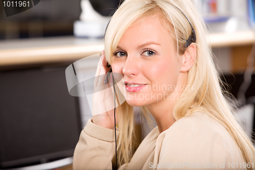 Image of Happy Receptionist