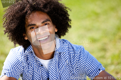 Image of Attractive Man Smiling at the Camera