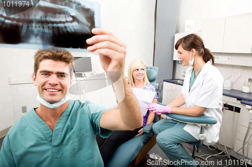 Image of Dentist Teeth X-Ray