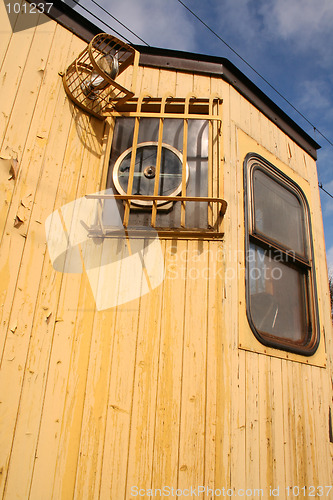 Image of Yellow locomotive