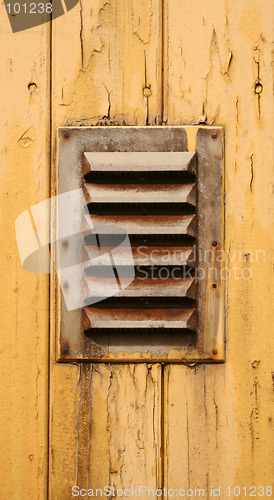 Image of Vent on yellow