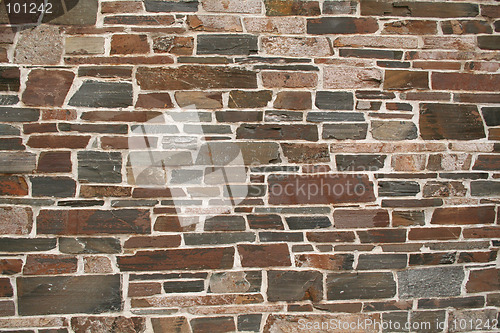 Image of Brown stone wall